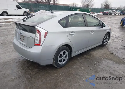 2013 Toyota Prius Three from USA, damaged, VIN JTDKN3DU4D5655828